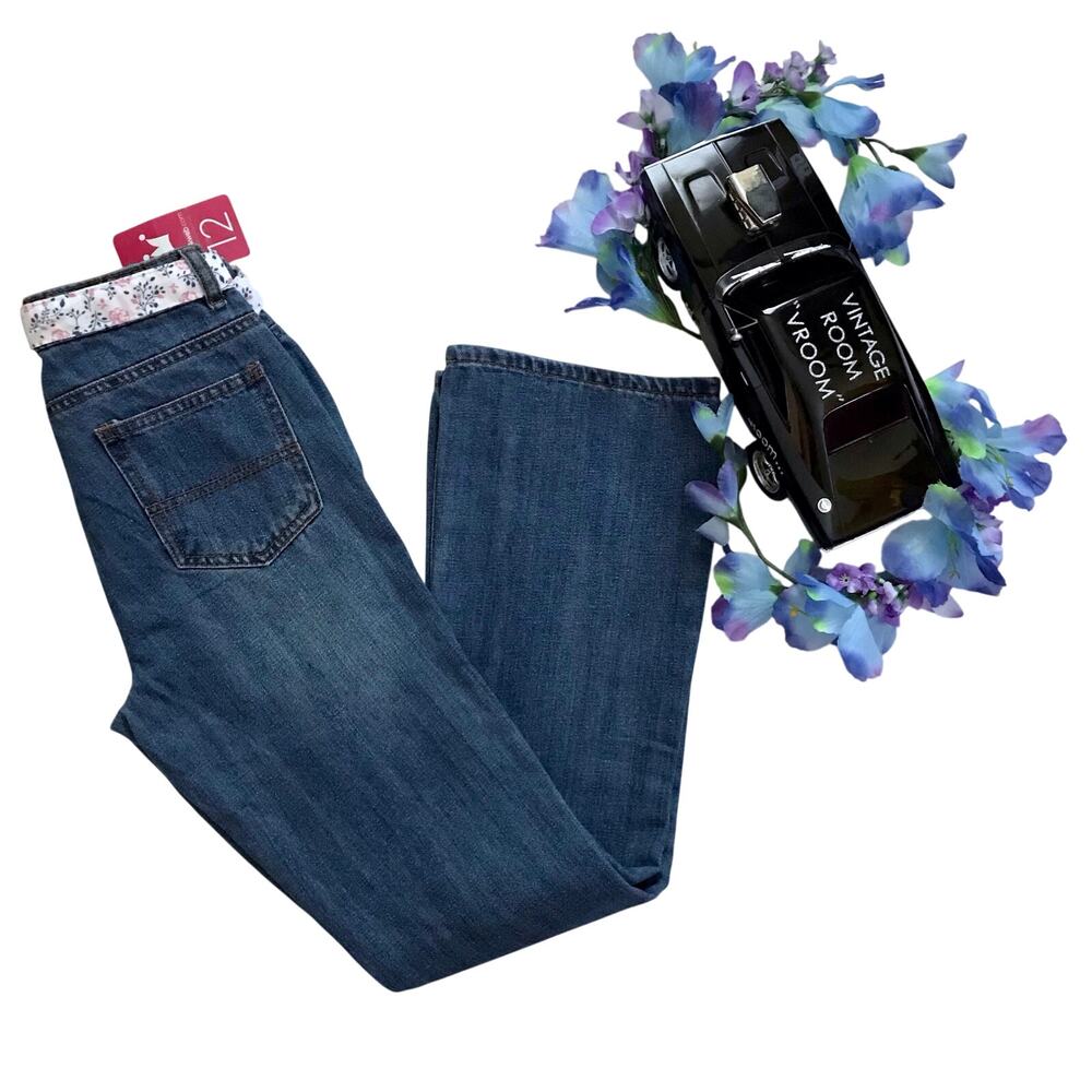 EPK NWT Medium Wash Bootcut  Jeans Girls 12